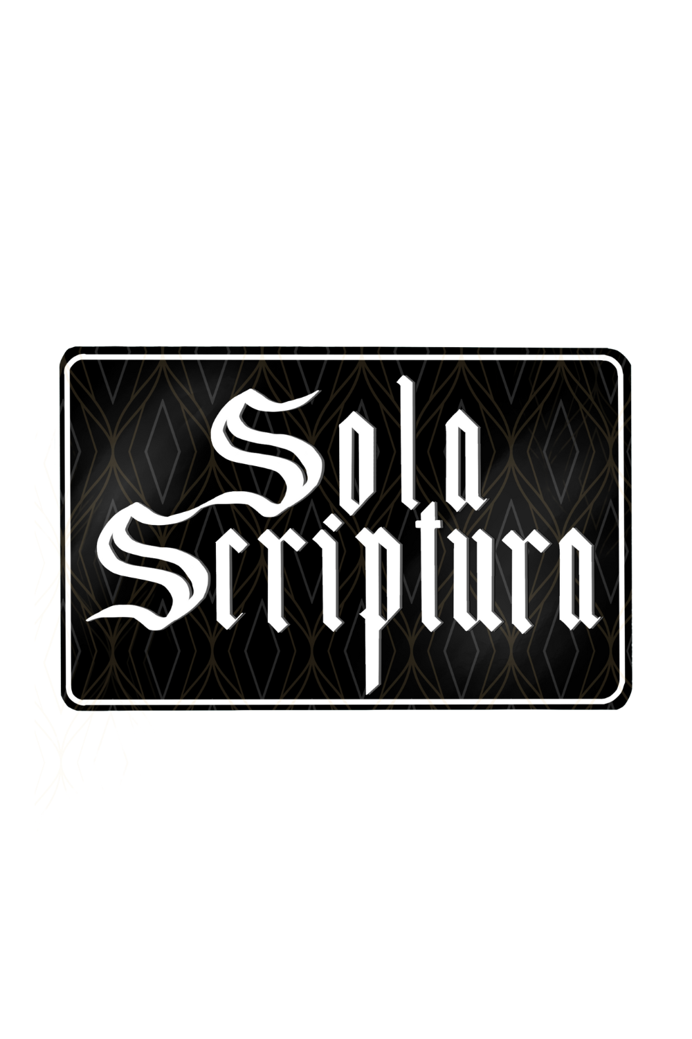 Sola Scriptura Sticker