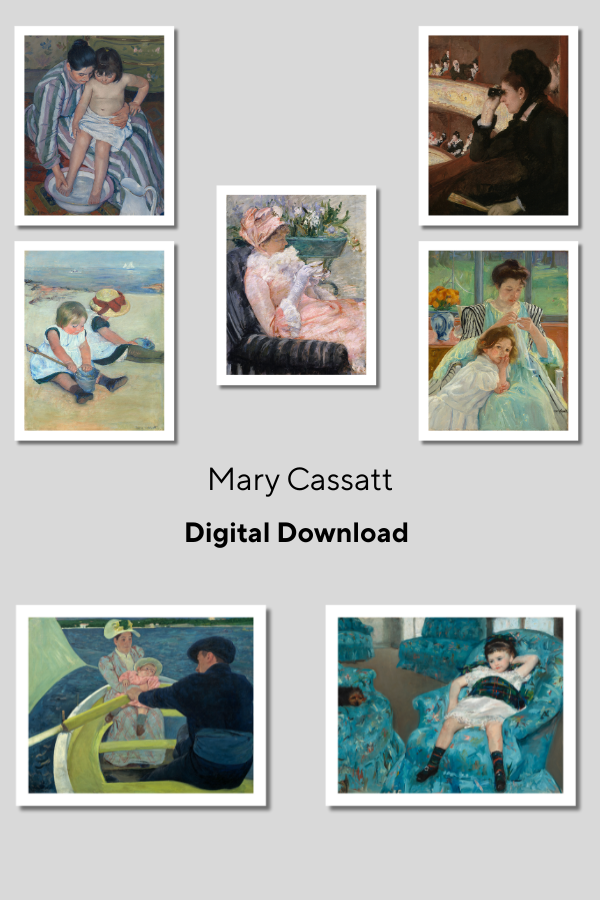 Mary Cassatt Art Prints — Digital Download
