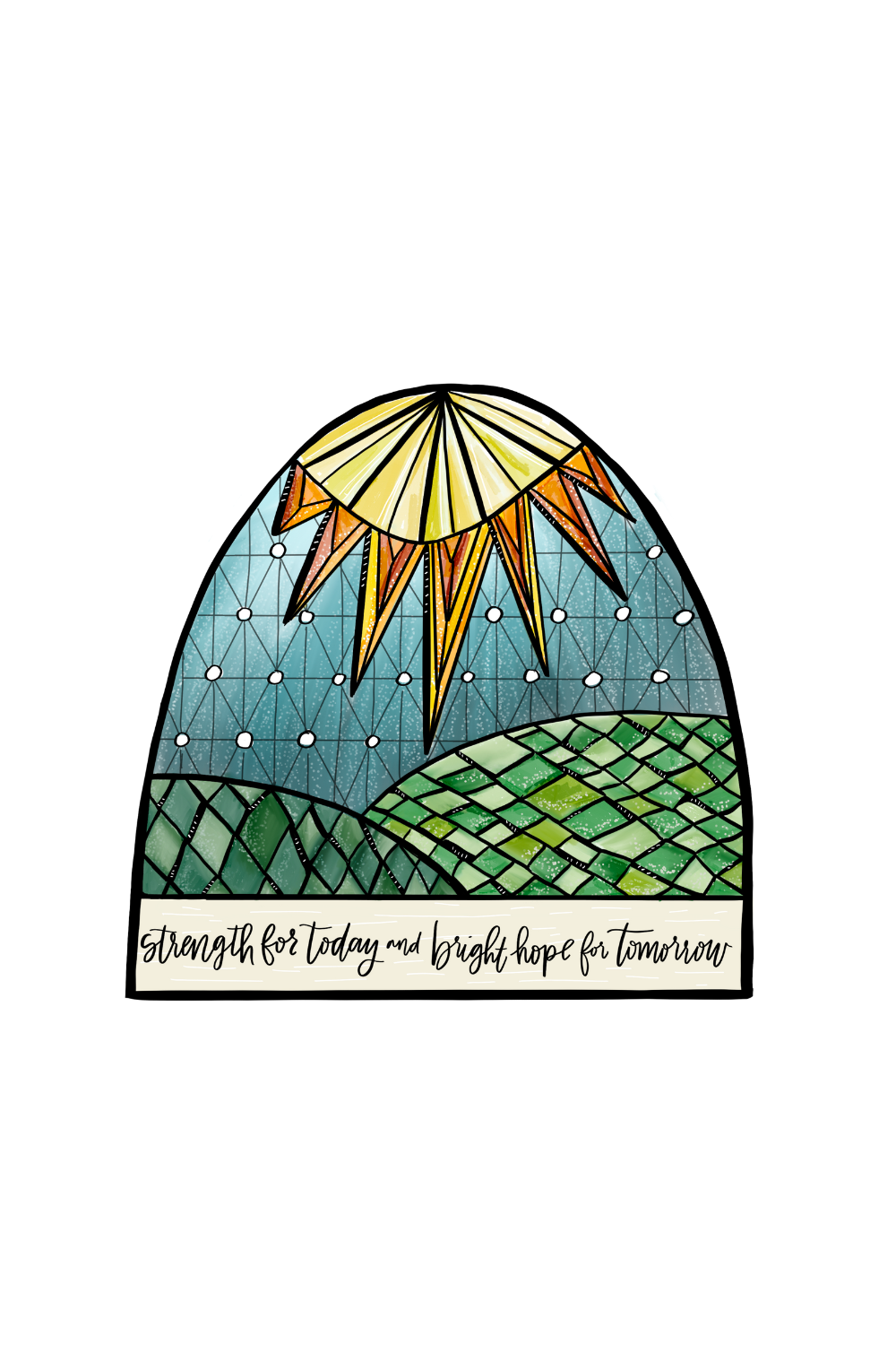 Great Is Thy Faithfulness Sticker