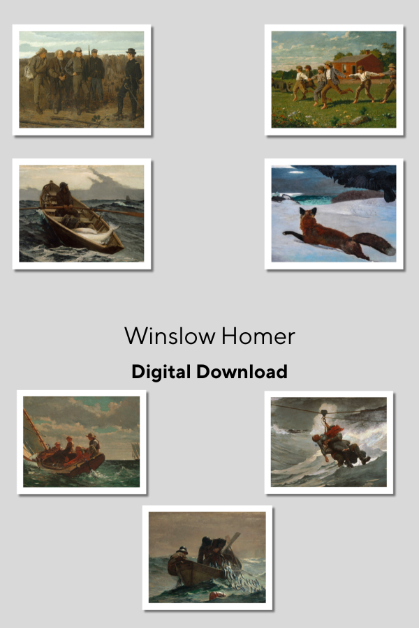 Winslow Homer Art Prints — Digital Download