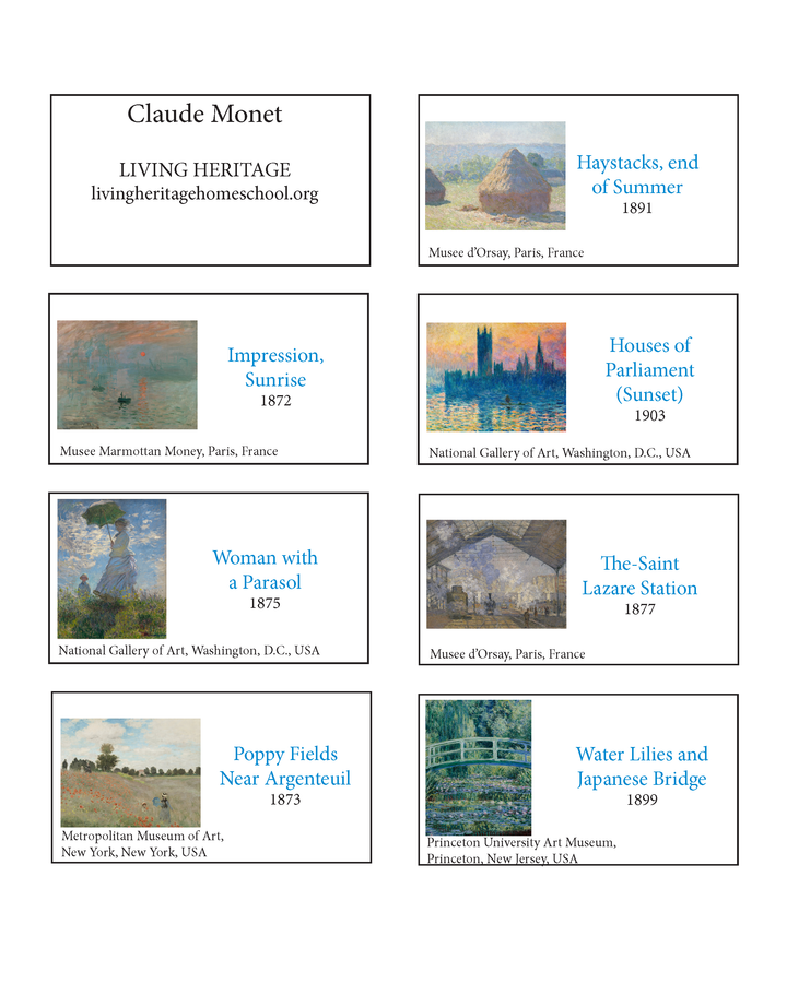 Claude Monet Art Prints