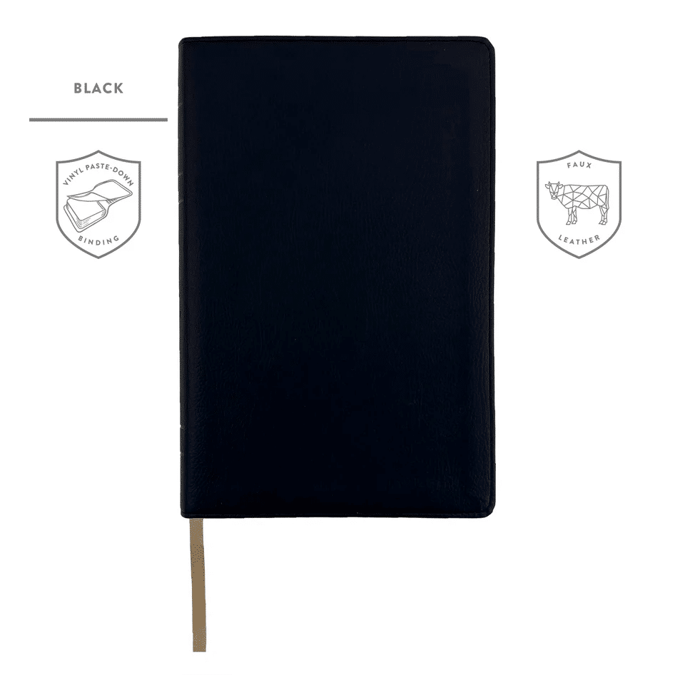 Legacy Standard Bible, Handy Size — Black Faux Leather