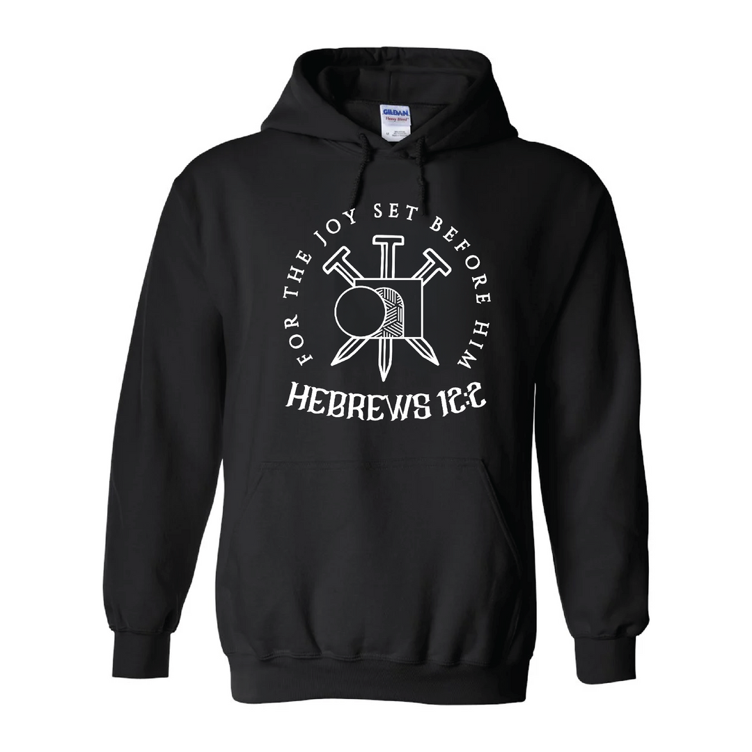 For the Joy Set Before Him Unisex Fleece Hoodie