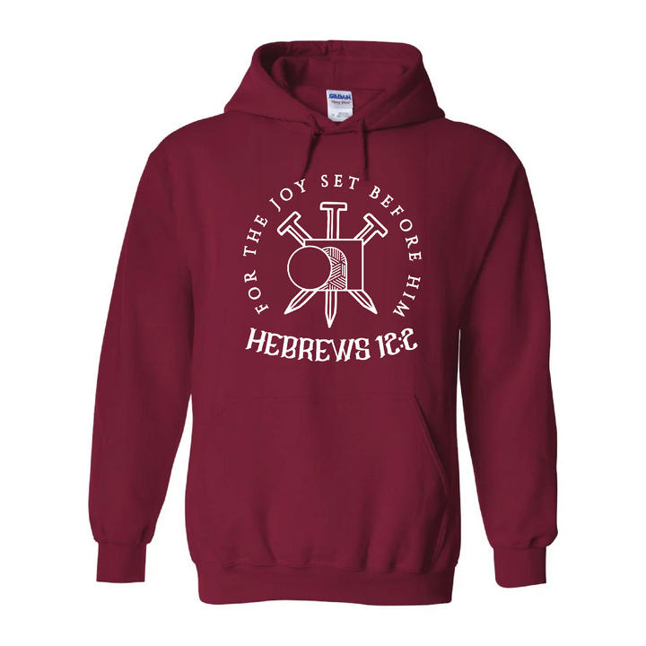 For the Joy Set Before Him Unisex Fleece Hoodie