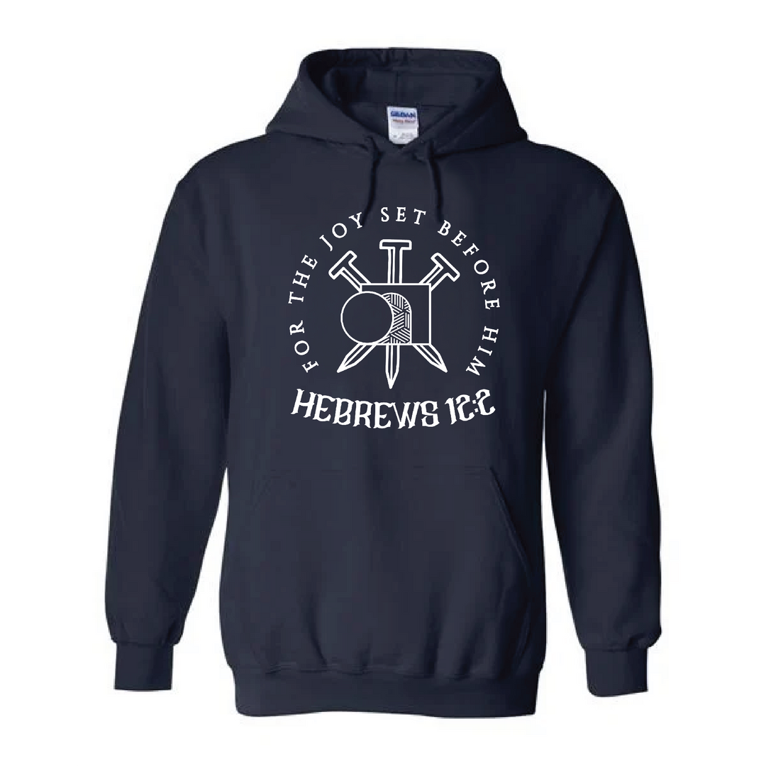 For the Joy Set Before Him Unisex Fleece Hoodie