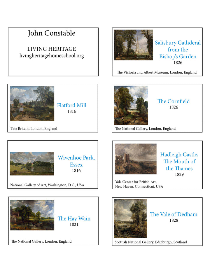 John Constable Art Prints