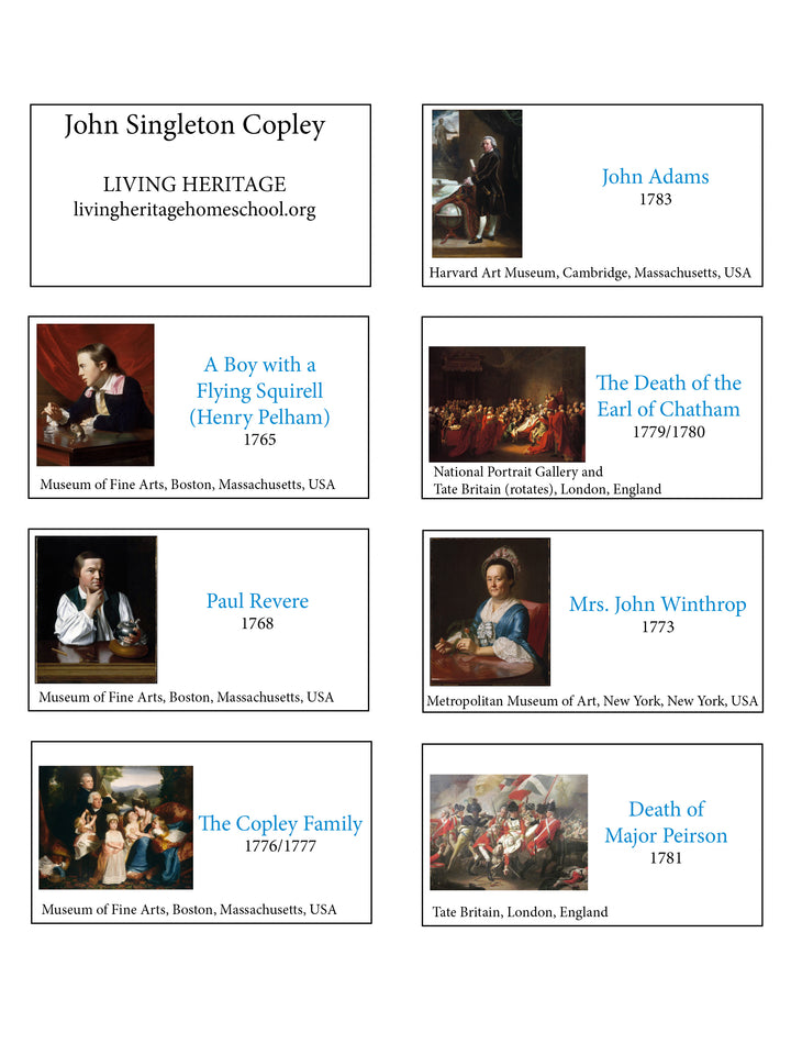 John Singleton Copley Art Prints