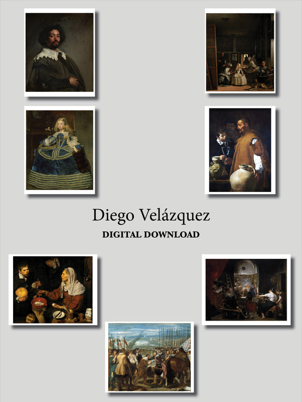 Diego Velázquez Art Prints — Digital Download