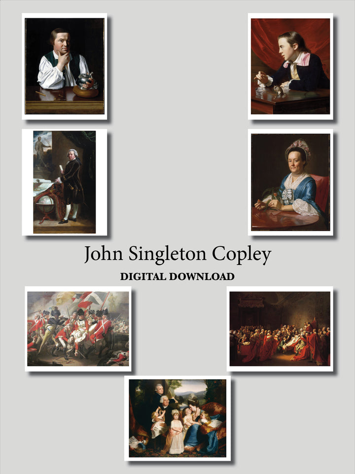 John Singleton Copley Art Prints — Digital Download
