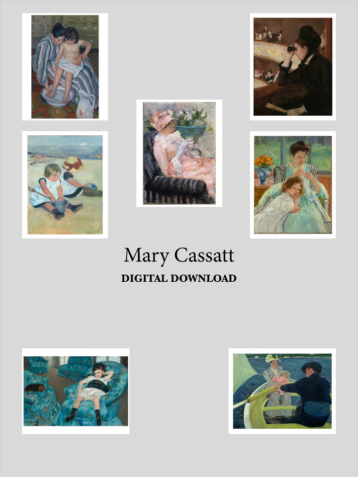 Mary Cassatt Art Prints — Digital Download