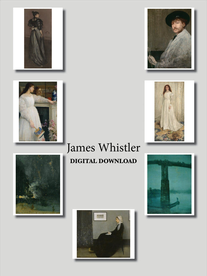 James Whistler Art Prints — Digital Download