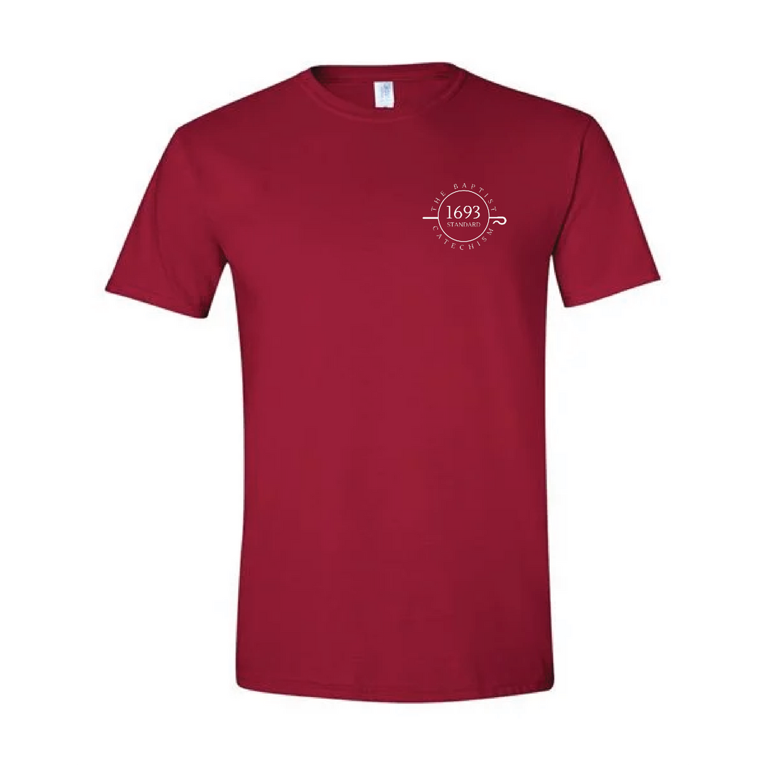 The 1693 Standard Baptist Catechism T-shirt: Question 35